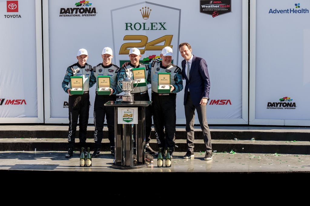 Christian Rasmussen vinder Rolex 24
(Foto: Mika Pietus, Era Media)